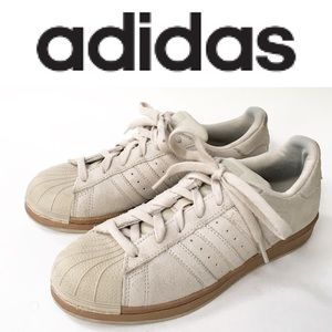 Adidas Superstar Shell Toe Sneakers BB8132 5.5 Tan